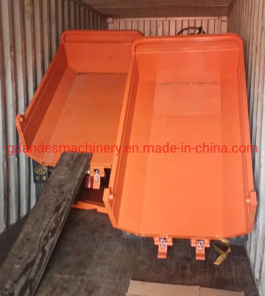New Diesel Mining Underground Engineering Truck Mini Dumper with Operation Training
