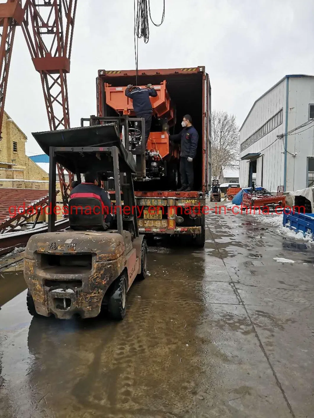 New Diesel Mining Underground Engineering Truck Mini Dumper with Operation Training