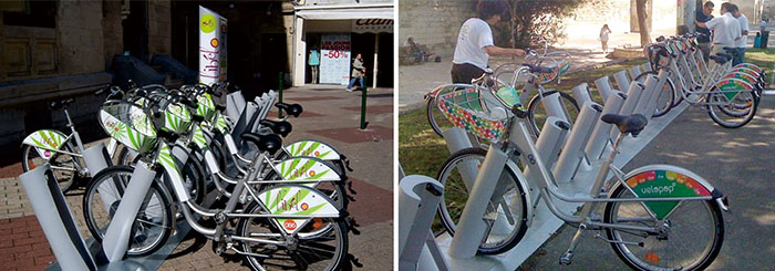 Public Bike Bicycle Sharing System with GPS Bike Lock 26 Inch with Solid Tire