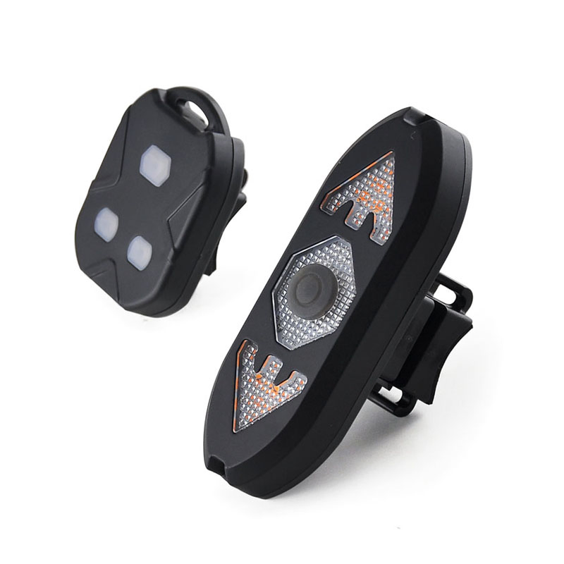 Remote Control Waterproof Safety Bicycle Tail Light 20lm Ipx4 Safety Rear Light Riding Tail Light Bike Light