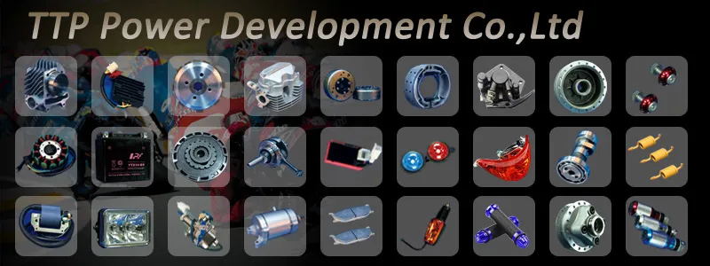 Scooter Motorcycle Spare Parts Middle Cylinder Head&Base Gasket Set for Mbk