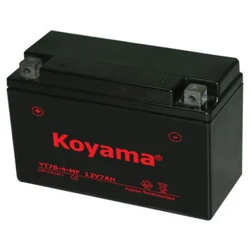 Sealed Maintenance Free Yt7b-4 Koyama Motorcycle AGM Battery
