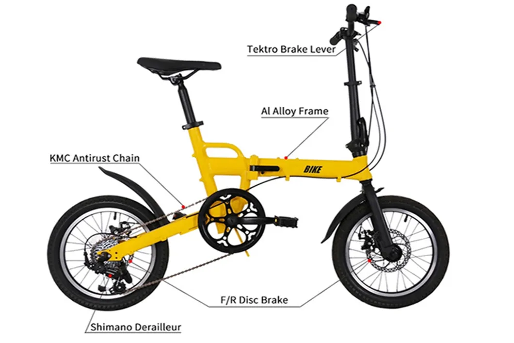 Special Offer 20 Inch Small Wheel Ultra Light Portable Aluminum Alloy Mini Student Folding Bike