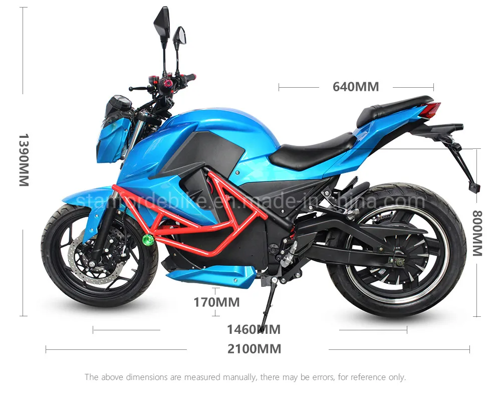 Super Power Powerful 20kw 120ah Fastest High Speed 160km/H Adult Style Jf Racing Electric Motorcycle