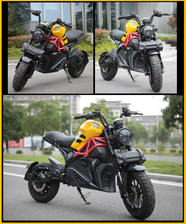 Super Speed Adult Racing Electrical Motorcycle with High Speed