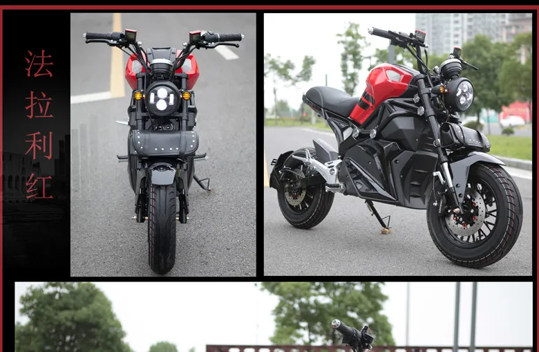 Super Speed Adult Racing Electrical Motorcycle with High Speed