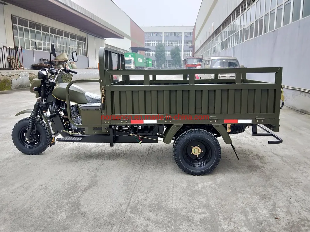 Three Wheel Gasoline Motor/Motorcycle Tricycle with Cargo Box Senegal 200cc 39