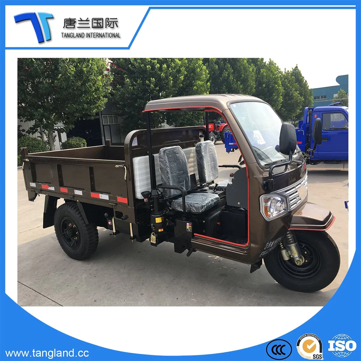 Three Wheeler Mining Gold Dump Tricycle for Sale
