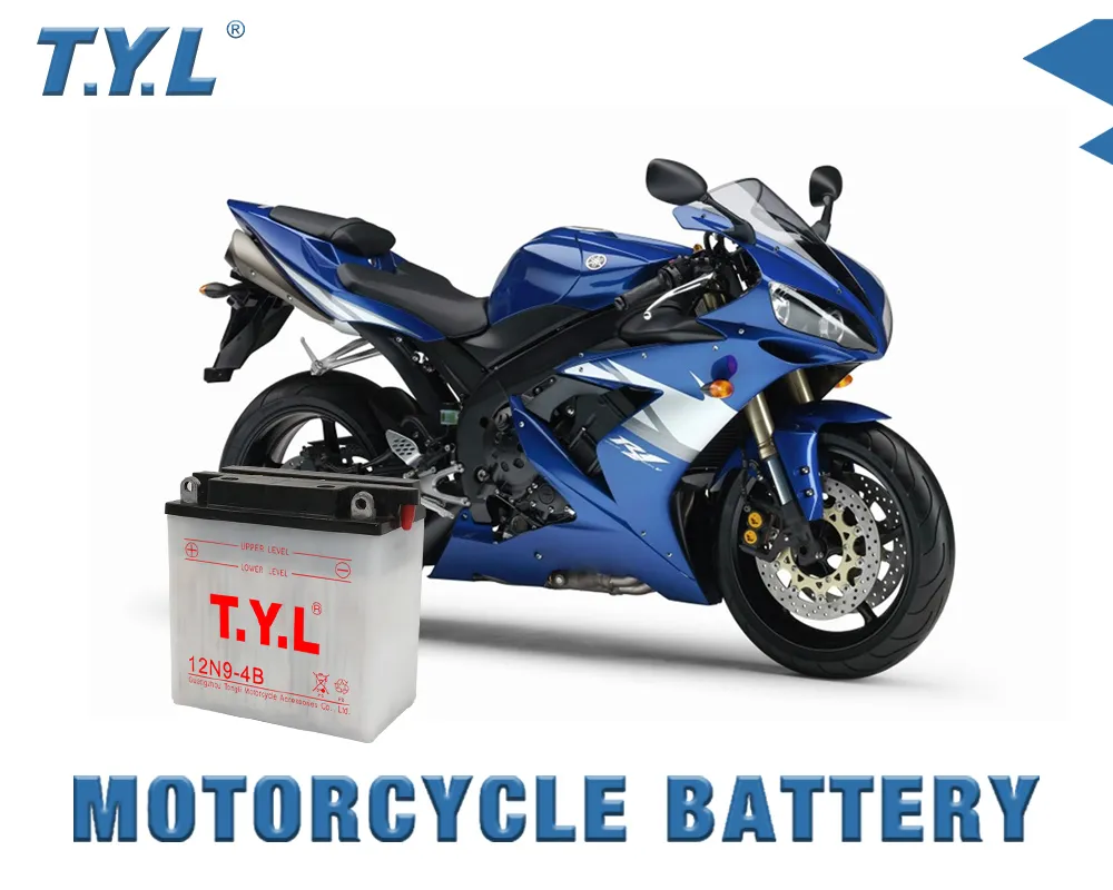 Tyl 12n7b-3A 12V7ah White Color Water Motorcycle Parts Motorcycle Battery