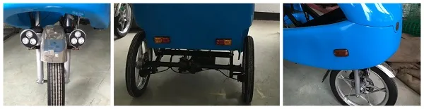 Velo Taxi Electric Pedicab 48V 1000W, Tricycle, Bike, Scooter