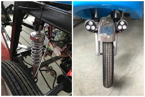 Velo Taxi Electric Pedicab 48V 1000W, Tricycle, Bike, Scooter