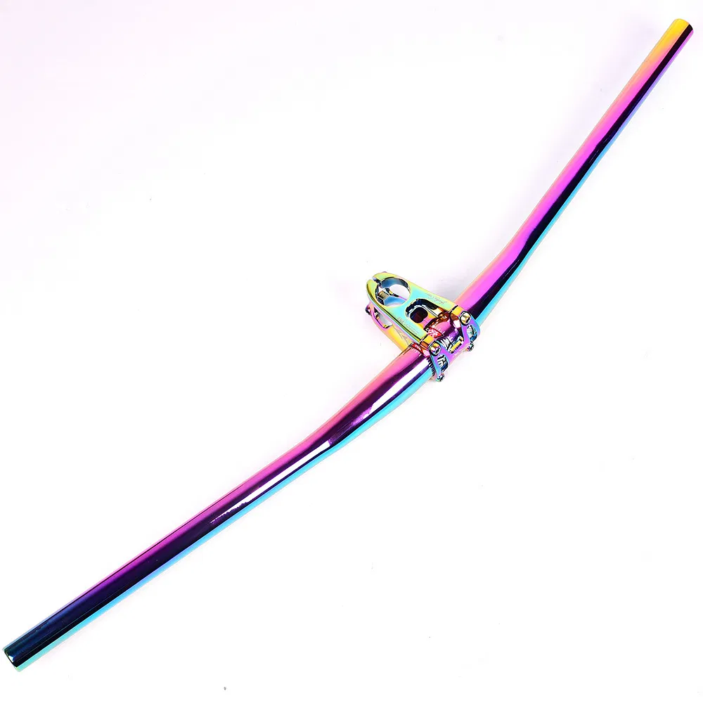 Wake Aluminium Alloy Mountain Bike Handlebar Bicycle Riser Bar MTB Handlebar The Downhill Plating Color