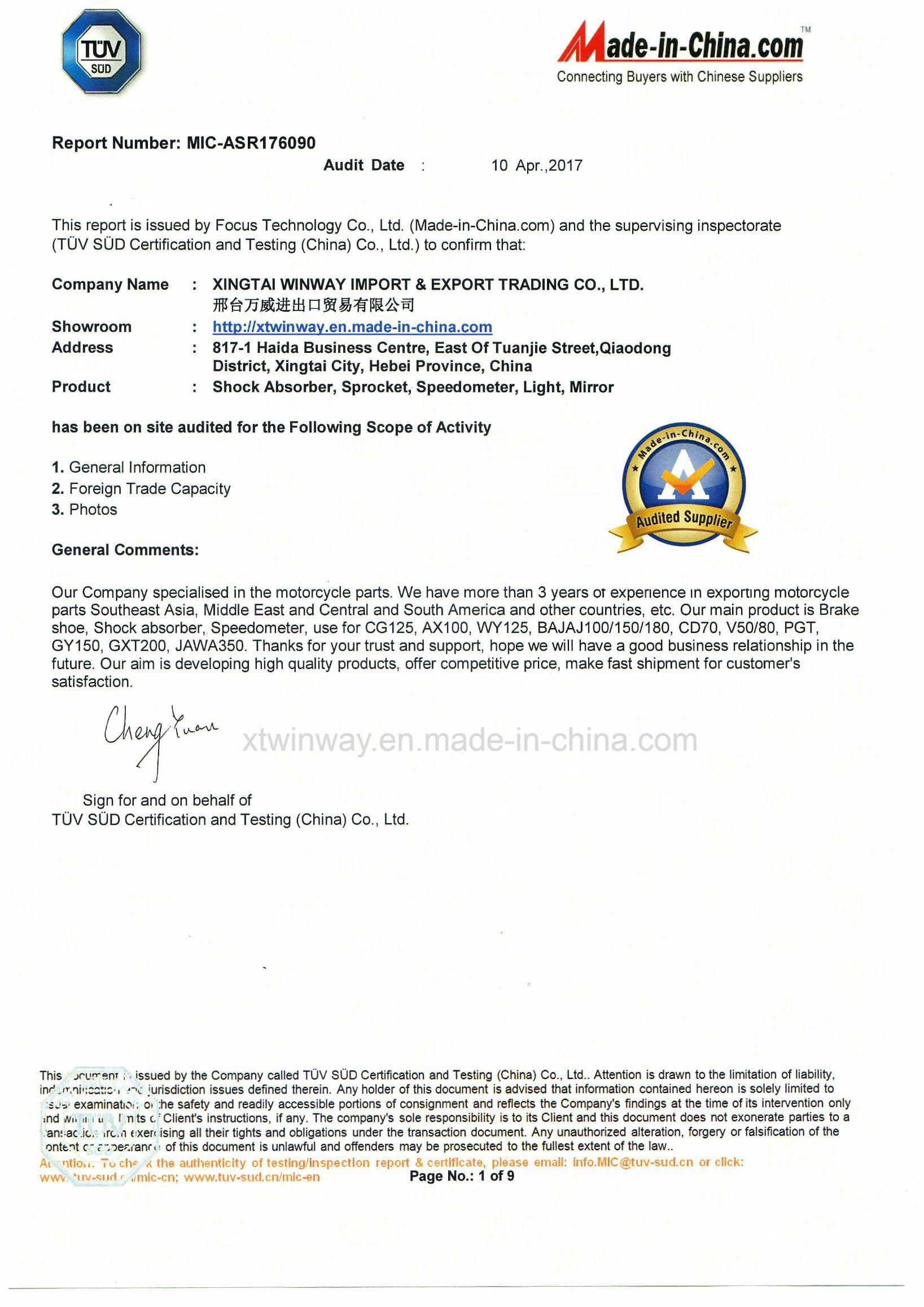 Ww-8507 Cg125 Motorcycle Chain Adjust Controller Regulator Motorcycle Parts