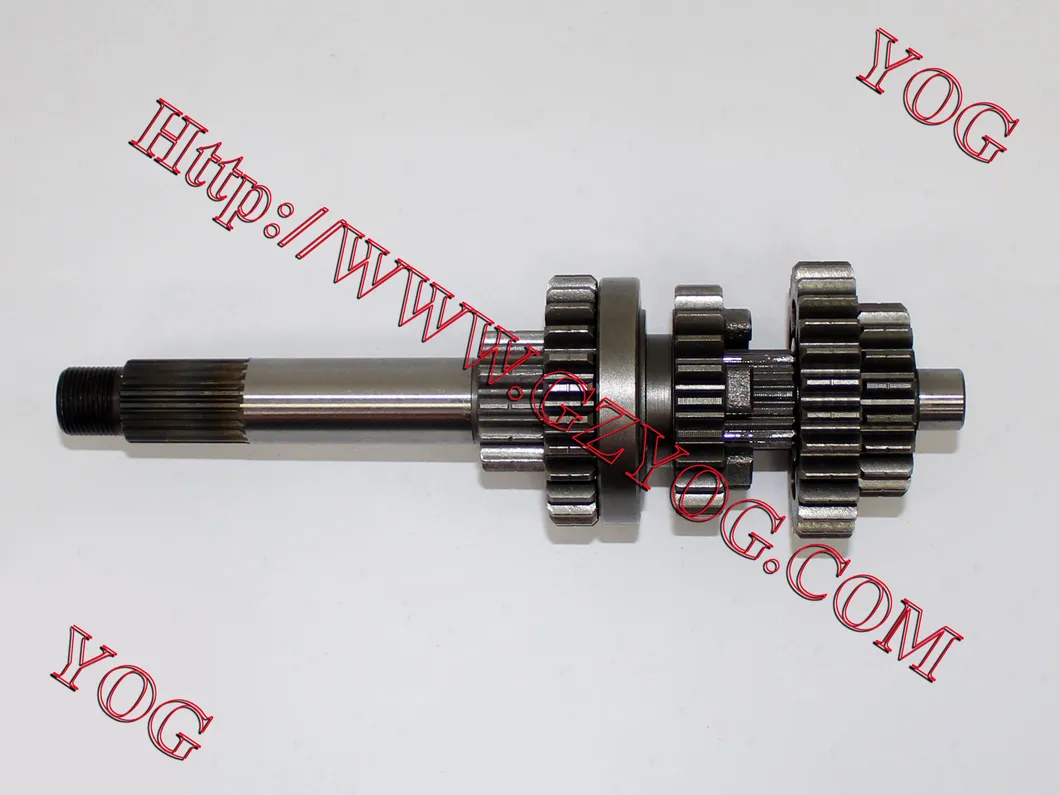 Yog Motorcycle Main Shaft Complete/Primary Shaft Complete for Bajaj Bm-100/150 Cg125/150