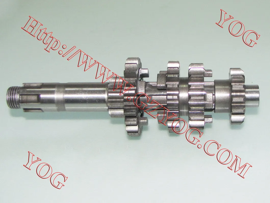 Yog Motorcycle Main Shaft Complete/Primary Shaft Complete for Bajaj Bm-100/150 Cg125/150