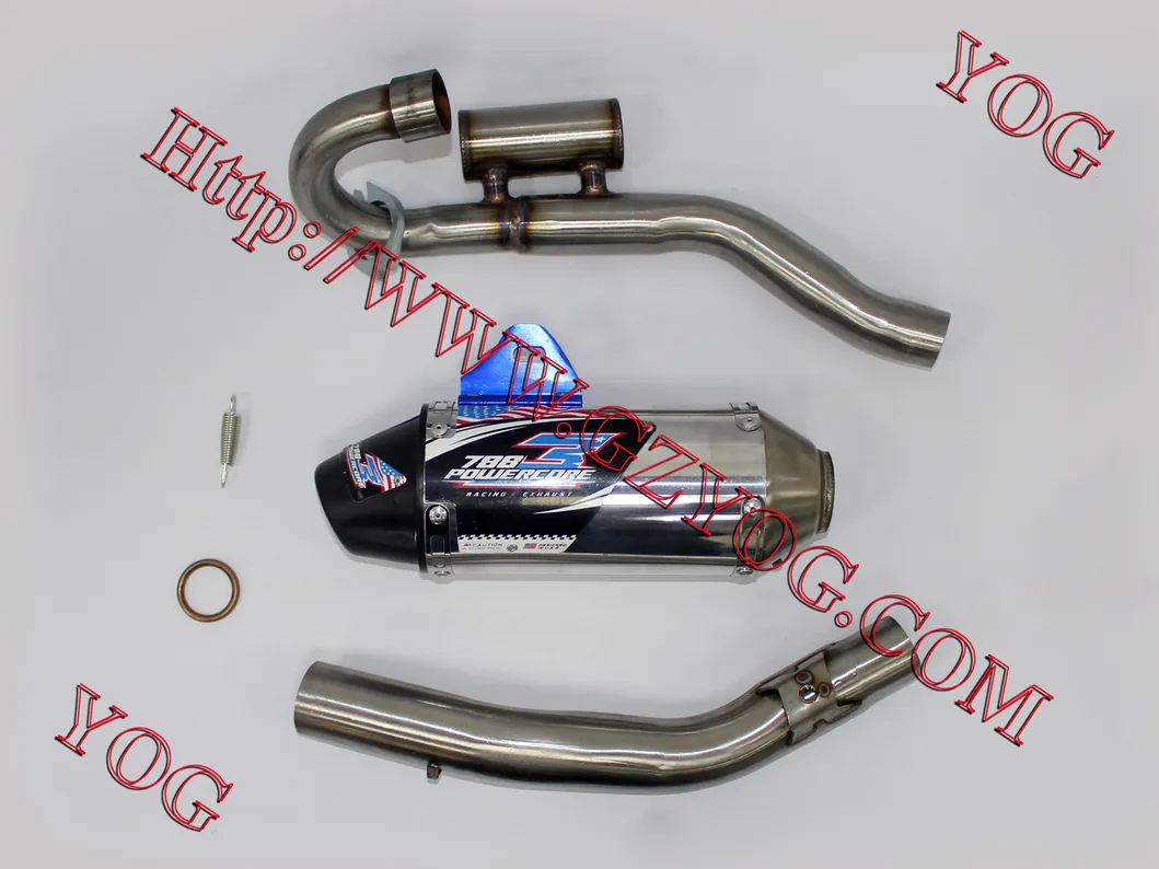 Yog Motorcycle Parts Exhaust Pipe Muffler Escape Mufla Mofle C110